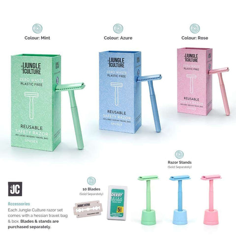 Reusable Safety Razors for Women & Men | Eco-Friendly Metal Razor-6